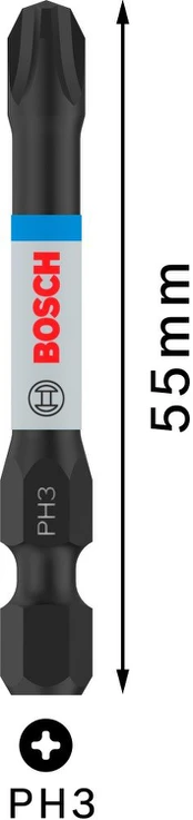 Bosch PRO PH3 Impact antg. 55 mm, 2 vnt.
