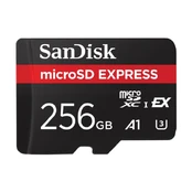 SANDISK Express microSD Card 256GB Up to kaina