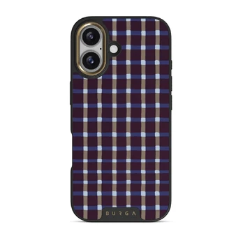 Crosscheck - iPhone 17 Case, Elite Dark (MagSafe) / Gold