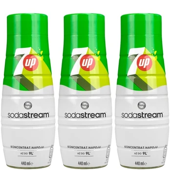 3x "SodaStream 7UP" sirupas