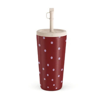 Curated - Travel Mug, 500 ml / Straw
