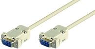 MicroConnect D-SUB/RS-232 - D-SUB/RS-232 2m DB9-DB9 M/M