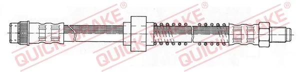 Stabdžių žarnelė QUICK BRAKE 32.993