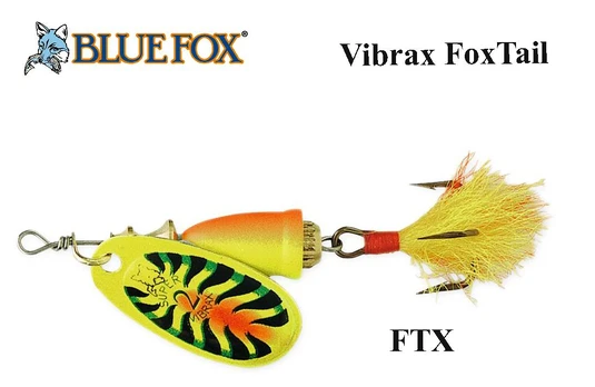 Sukriukė (blizgė) Blue Fox Vibrax Foxtail FTX 8 g