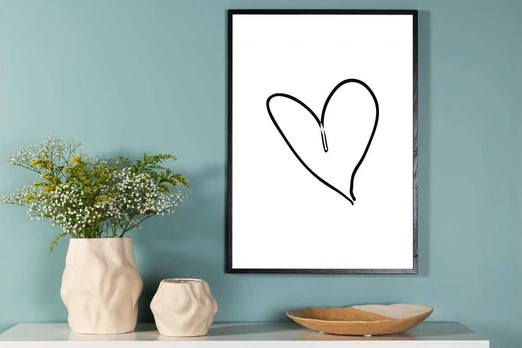 Paveikslas - Heart - 50x70