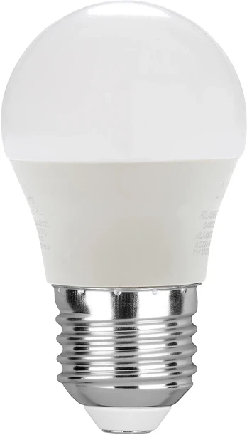 5,9W LED lemputė, balta, E27, 3000K