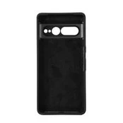 eSTUFF MADRID Google Pixel 7 Pro Silikoninis dėklas Juodas silk