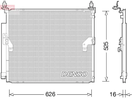 Kondensatorius, oro kondicionierius DENSO DCN50034