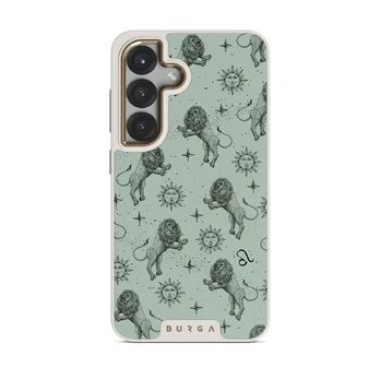 Leo - Samsung Galaxy S25 Plus Case, Elite Light (Magnetic) / Gold / Turquoise