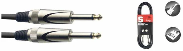Laidas gitarai Stagg SGC3DL (3m)