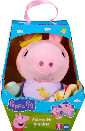 Peppa Pig - Plush Blanket Evie (8497)