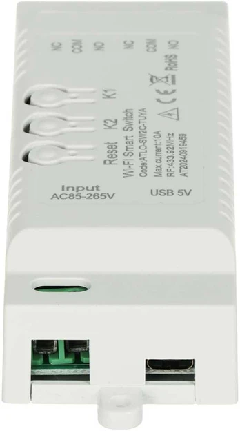 SMART SWITCH ATLO-SW2C-TUYA Wi-Fi, Tuya Smart