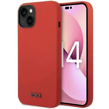 Dėklas Tumi TUHCP14SSR iPhone 14 6,1" raudona|red hardcase Liquid Silicone