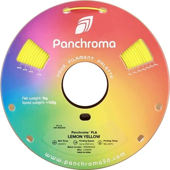 Polymaker Panchroma PLA 1.75mm 1kg - Lemon Geltona