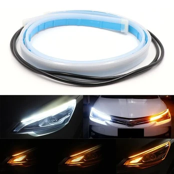DRL FLEX LED ŠVIESOS dienos šviesa + tekėjimo kryptis, lauko 12V
