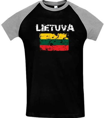KS Dvispalviai Marškinėliai Lietuva, Dydis: M