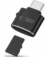 USB-C - MICRO SD / TF kortelių skaitytuvas "Tech-Protect Ultraboost"