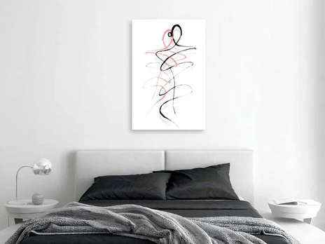 Artgeist Paveikslas - Tangled Passion (1 Part) Vertical