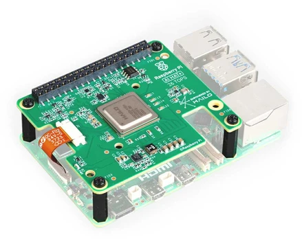 Raspberry Pi AI HAT+ 13 TOPS – AI perdanga, skirta Raspberry Pi