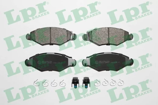 Stabdžių trinkelių rinkinys, diskinis stabdys LPR 05P903