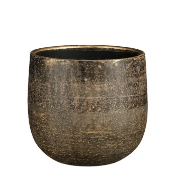 Vazonas Mica Marcus 1155656, keramika, Ø 21 cm, bronzos