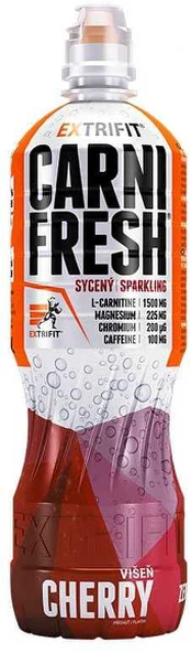 Extrifit Carnifresh Sparkling with Caffeine 850 ml - cherry