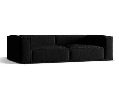 Sofa, Nuria, 5 vietų, 110x290x72, juoda