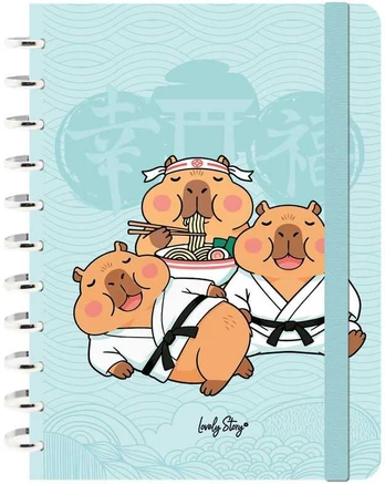 Lovely Story Capybara Japan A4 notebook