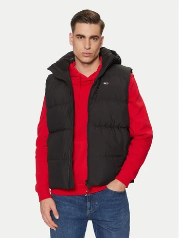 Tommy Jeans Liemenė Essential DM0DM20465 Juoda Regular Fit
