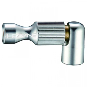 Lezyne Trigger Drive CO2 pripūtimo galvutė / Gloss Sidabrinis