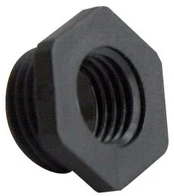 Lemvigh Muller Reduktionsring polyamid M16 - M12 sort