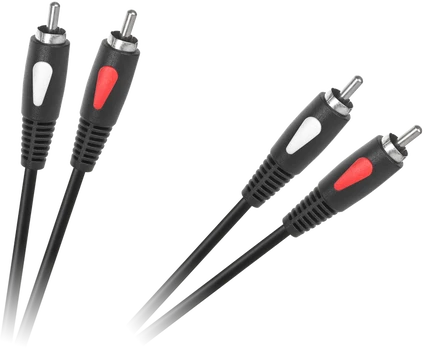 2RCA-2RCA kabelis 0,5 m Cabletech Eco-Line
