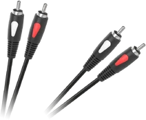 2RCA-2RCA kabelis 0,5 m Cabletech Eco-Line kaina