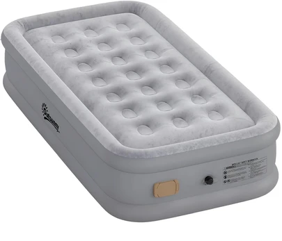 Aosom Oro čiužinys 190x97x39 cm Pilkas PVC