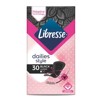 Juodi įklotai LIBRESSE NORMAL MULTI, 30 vnt.