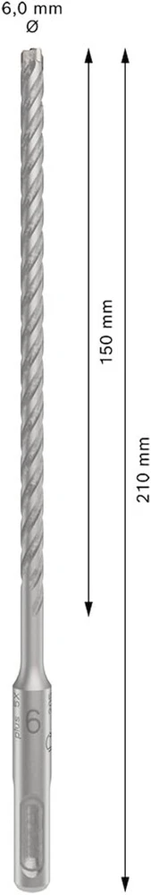 Sds plus-5 X: 6 X 150 X 210 (10)