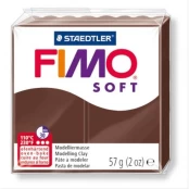 Modelinas Fimo Soft šokoladinis(Chocolate) 56g kaina