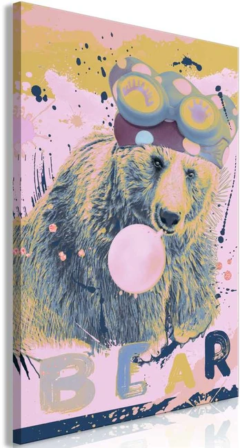 Artgeist Paveikslas - Teddy Bear and Balloon (1 Part) Vertical