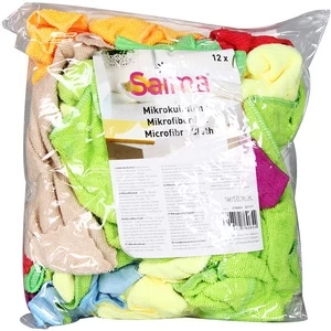 Šluostė, universali Saima Microfibre, 12 vnt.