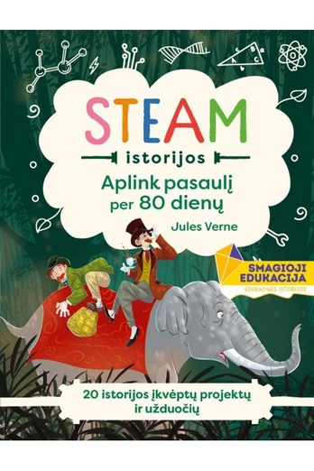 80 dienų aplink pasaulį: STEAM istorijos