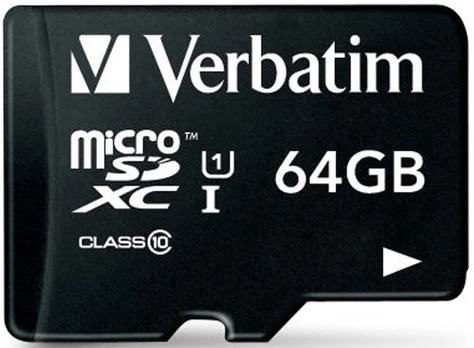Atminties kortelė Verbatim, 64 GB