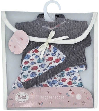 Arias lėlės kūdikio rūbeliai, 33 cm