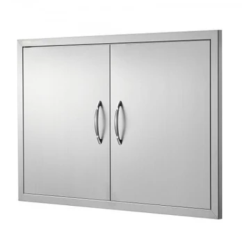 BBQ prieigos durys 889x610 mm nerūdijantis plienas