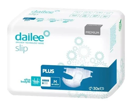 Sauskelnės Dailee Slip Premium Plus M, 30 vnt.