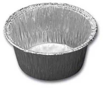 Multi Alubakke 106 ml Ø80x35 mm Rund,20 ps x 100 stk/krt