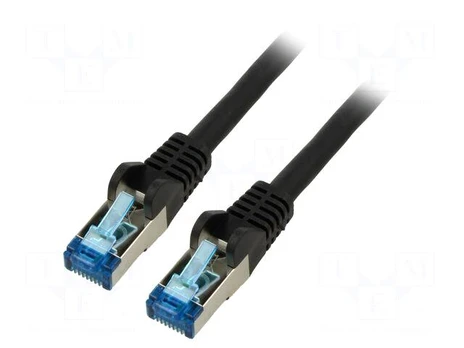 Patch cord | S/FTP | Cat: 6a | RJ45 plug,both sides | stranded | Cu | 1m