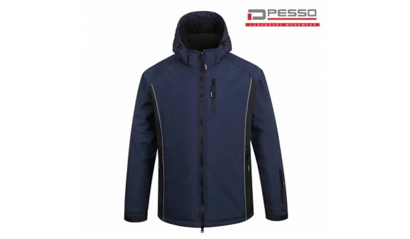 Žieminė softshell striukė Otava, tamsiai mėlyna M, Pesso