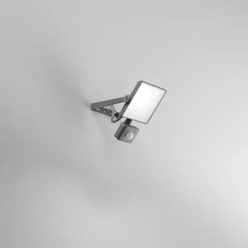 10W LED prožektorius su judesio davikliu AXEL, sidabro sp., CCT, IP65