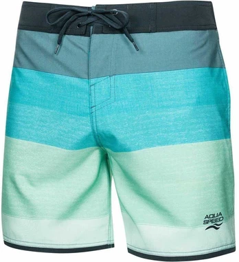 AQUA SPEED Men's Nolan Swim Shorts Pilkas/Mint