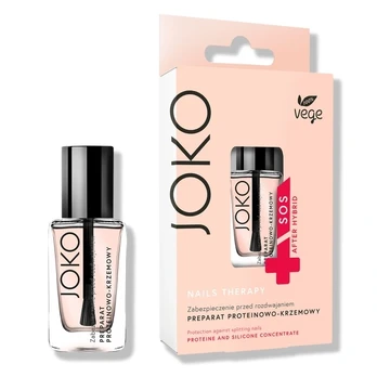 JOKO_Nails Therapy Proteinų ir silicio priemonė nuo skilinėjimo 11ml